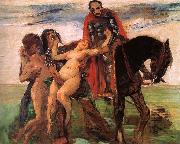 Lovis Corinth Frauenraub oil painting